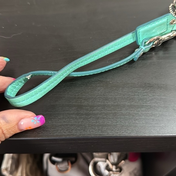 Coach Poppy RARE large multicolored wristlet - Picture 12 of 16